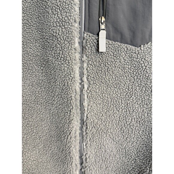 VTG Men’s Patagonia Retro X Pile Fleece Sherpa Like  Gray Zip Up Hiking Vest XL - Picture 3 of 9